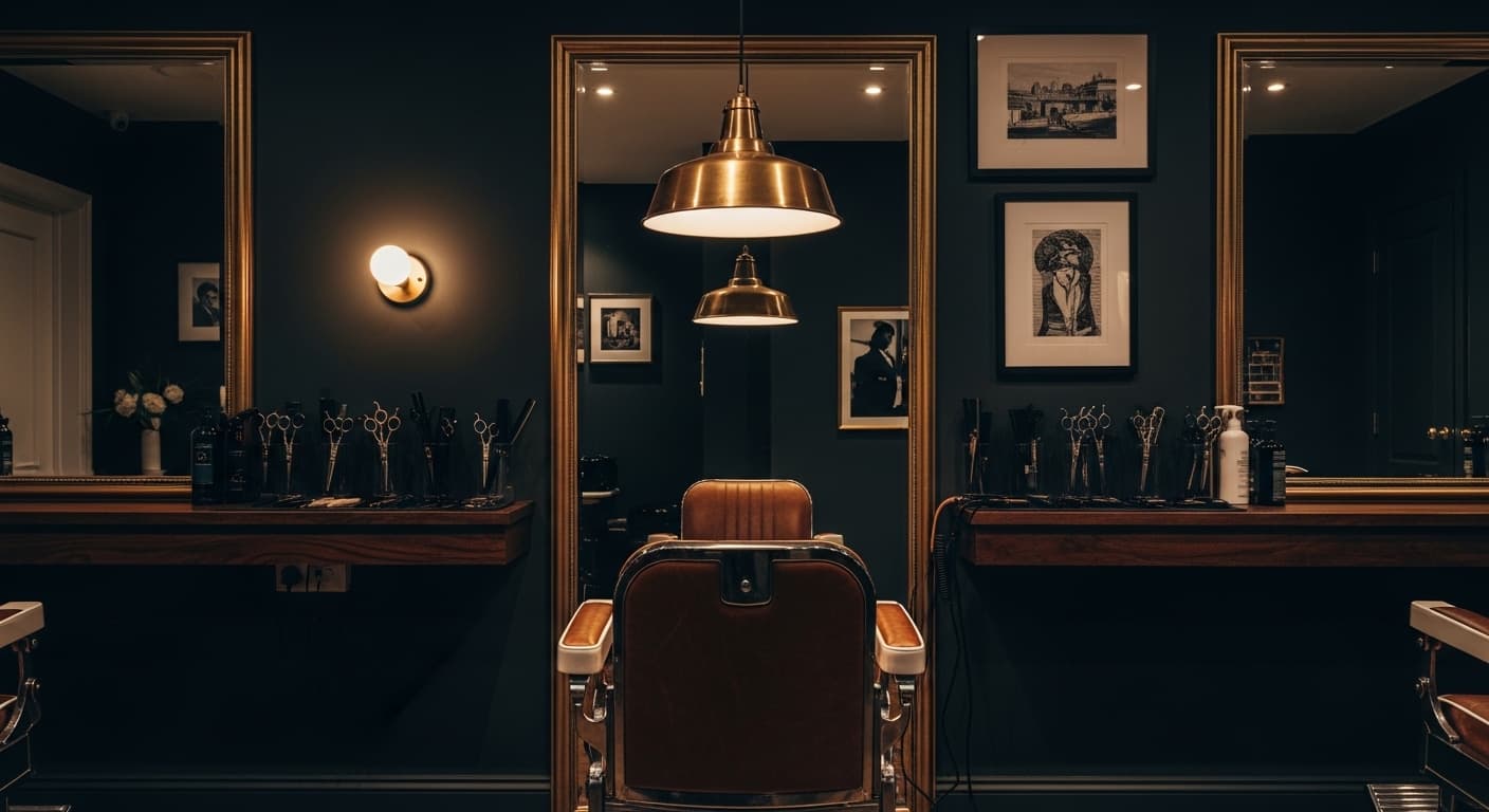Inside Mr. Barbosa Mens Hair Salon